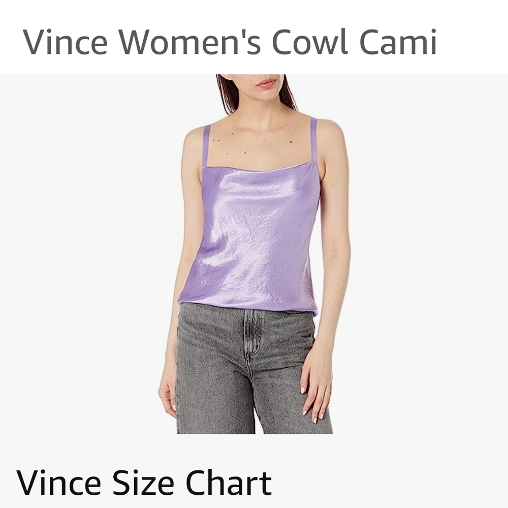 Vince Women's Purple Cowl Neck Top extra small - Picture 3 of 9